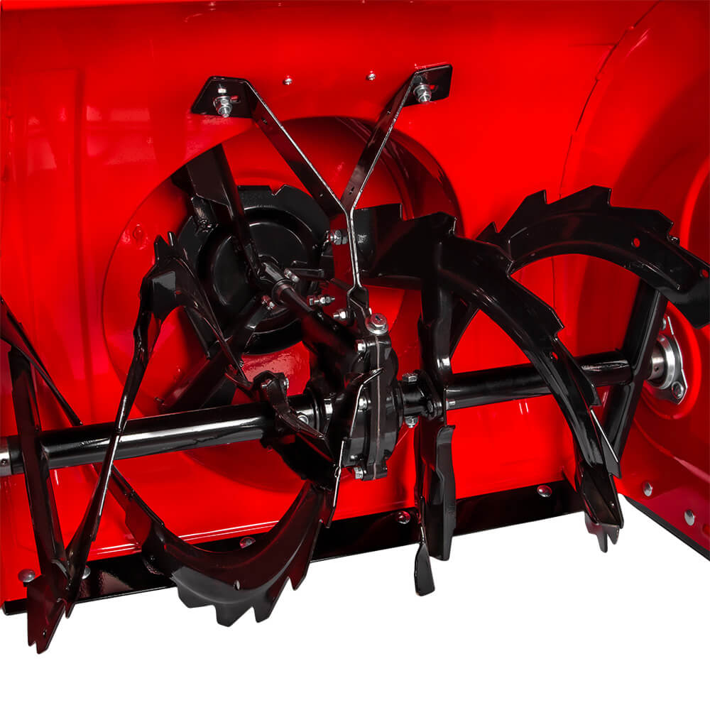 Снегоуборщик DDE ST7066LE, шнек крупным планом